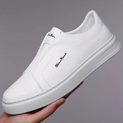 Leder Slipper Schuhe