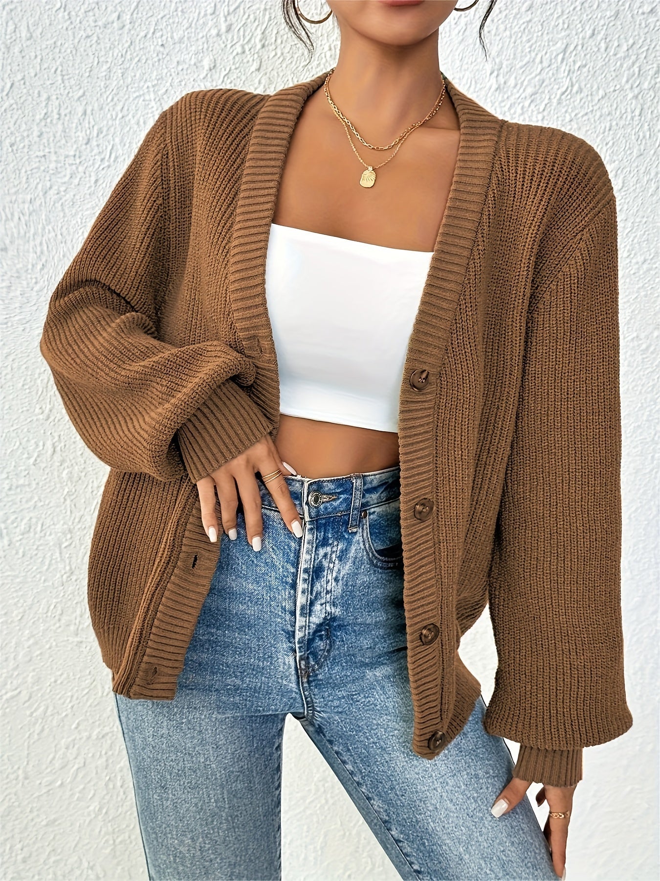 Astrid | Relaxed gebreid vest