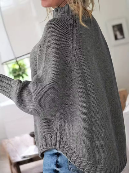 Pamella – Kabelgebreide oversized trui