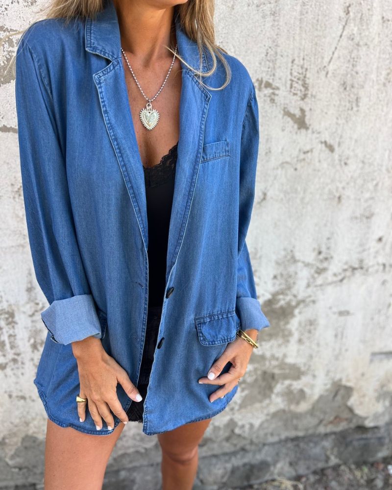 Iseult – Lässiger Denim-Blazer