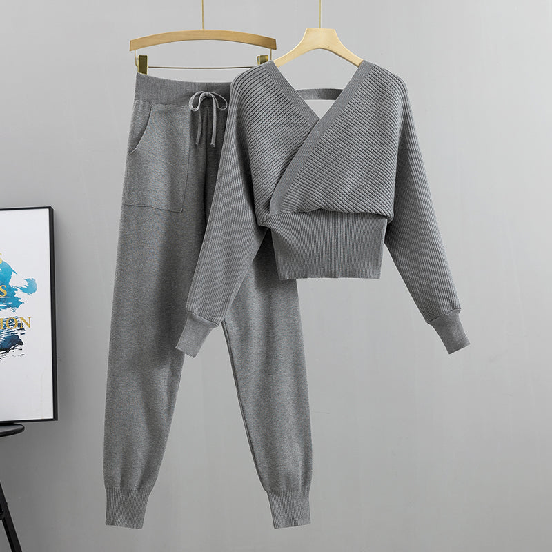 Rosanti Joggingpak Set met Overslagstijl
