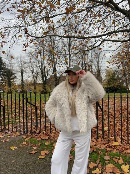 Mystique & Co™ Faux Fur Coat