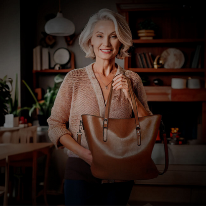 Nicole | Zeitlose Vintage Schultertasche