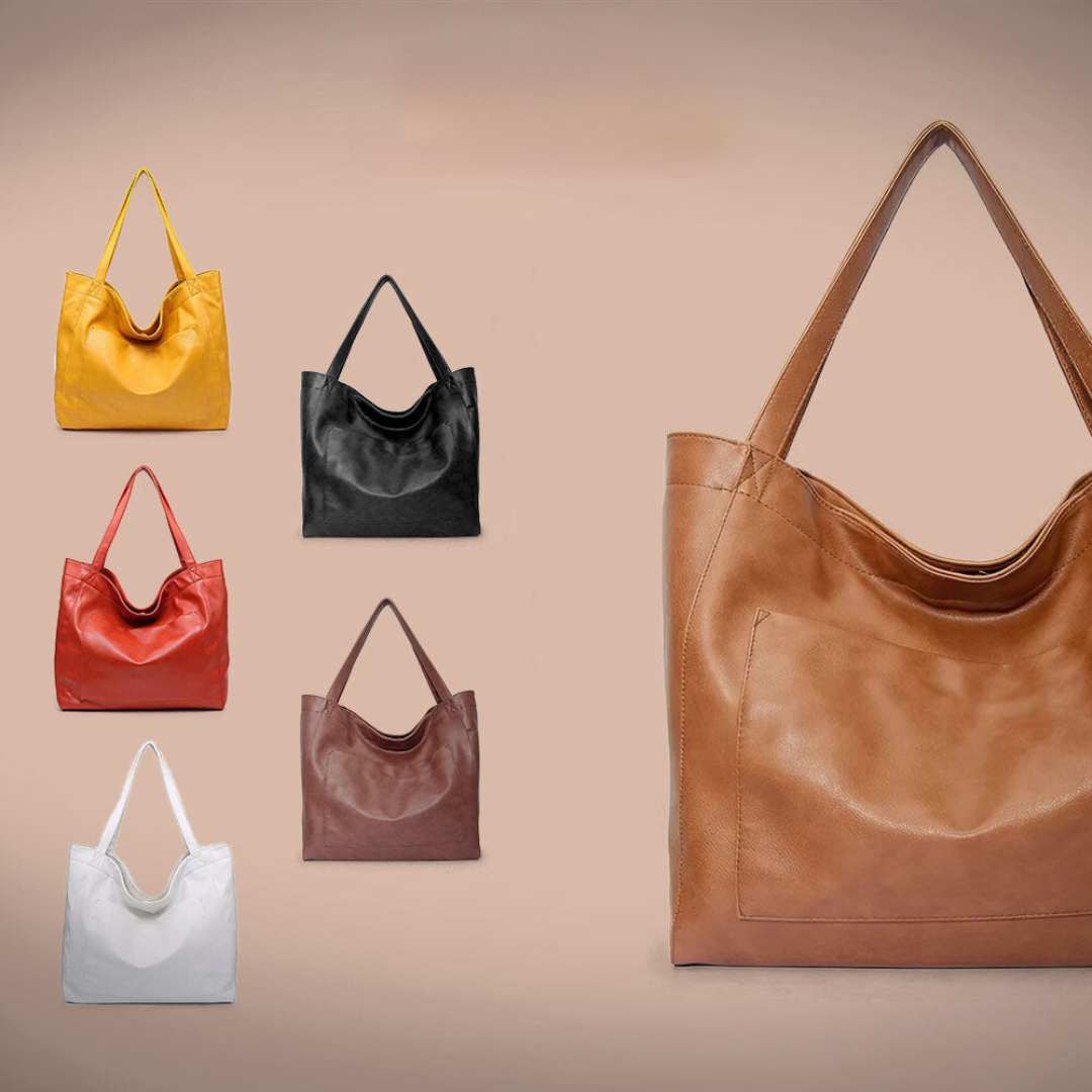 Ringelblume | Prachtige Luxe Schoudertas Van Zacht Materiaal