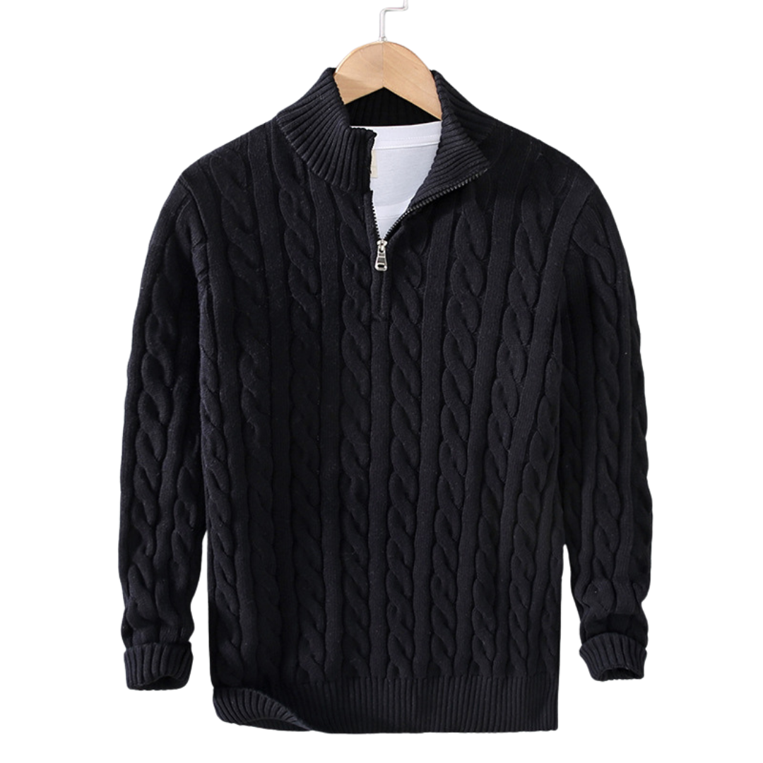 Adrián – Half-Zip-Pullover