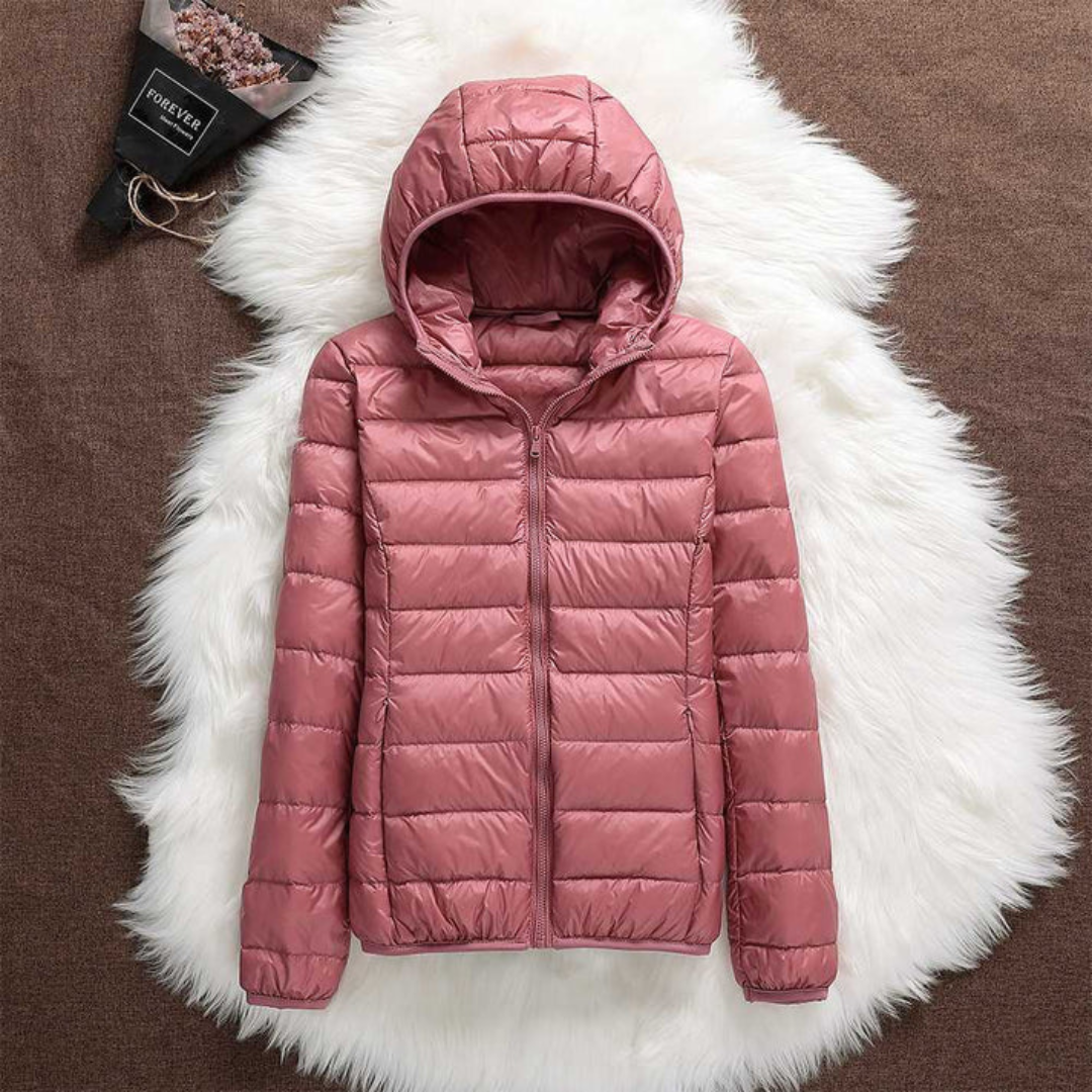 Metta Steppjacke | Lachsrosa