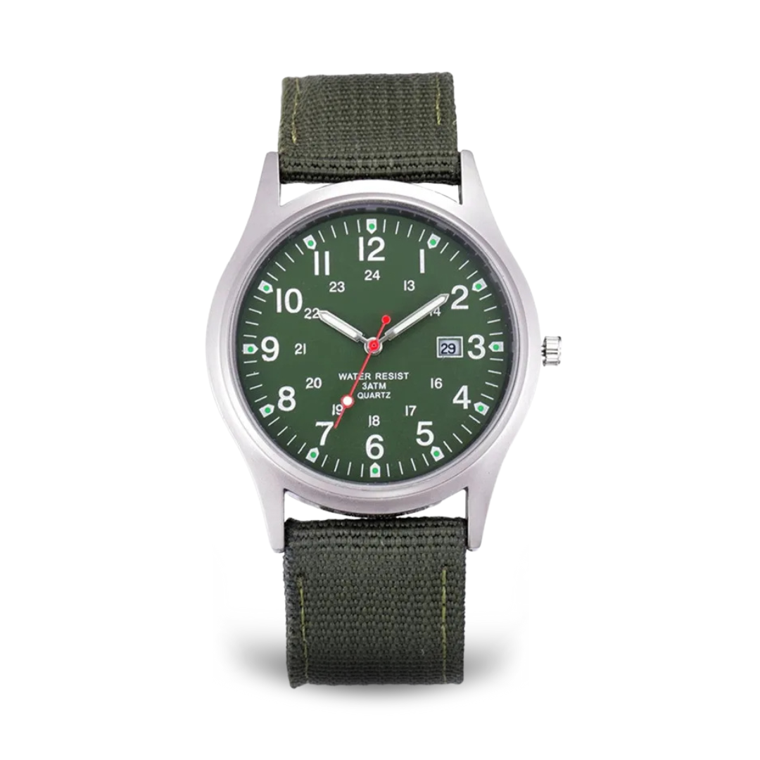 Casual horloge met band™ - Militaire-geïnspireerd horloge voor elke dag