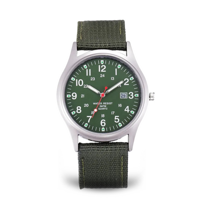 Casual horloge met band™ - Militaire-geïnspireerd horloge voor elke dag