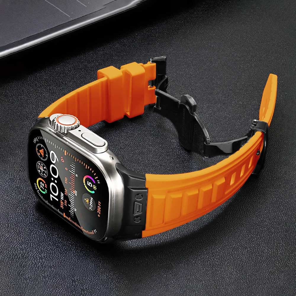 Pathfinder siliconen Apple Watch-bandje