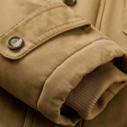 Elegante gewatteerde bomberjack