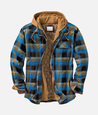 Alain – Patchwork-Karo-Jacke