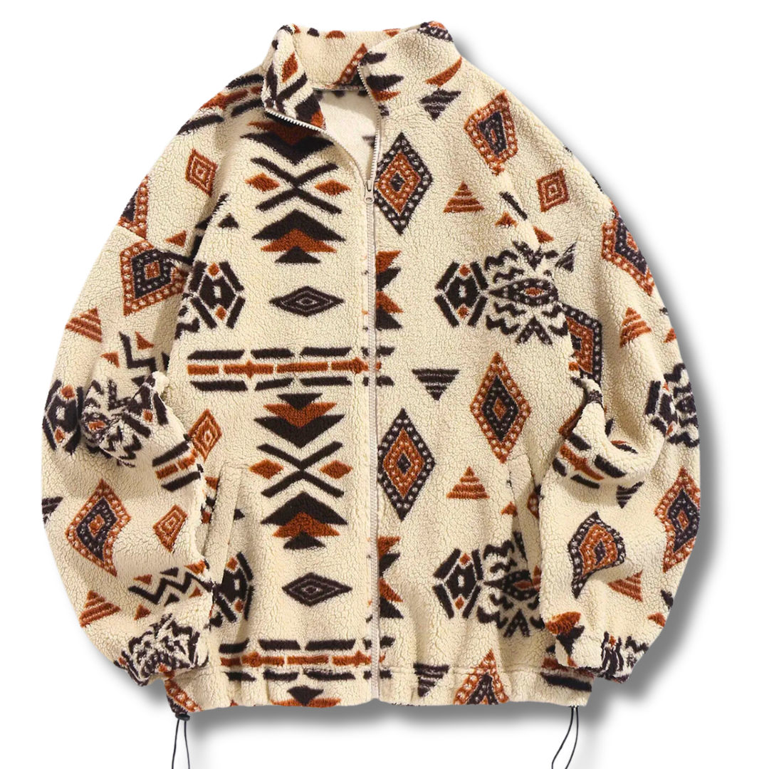 Aztec Trails Fleecejacke mit Reißverschluss