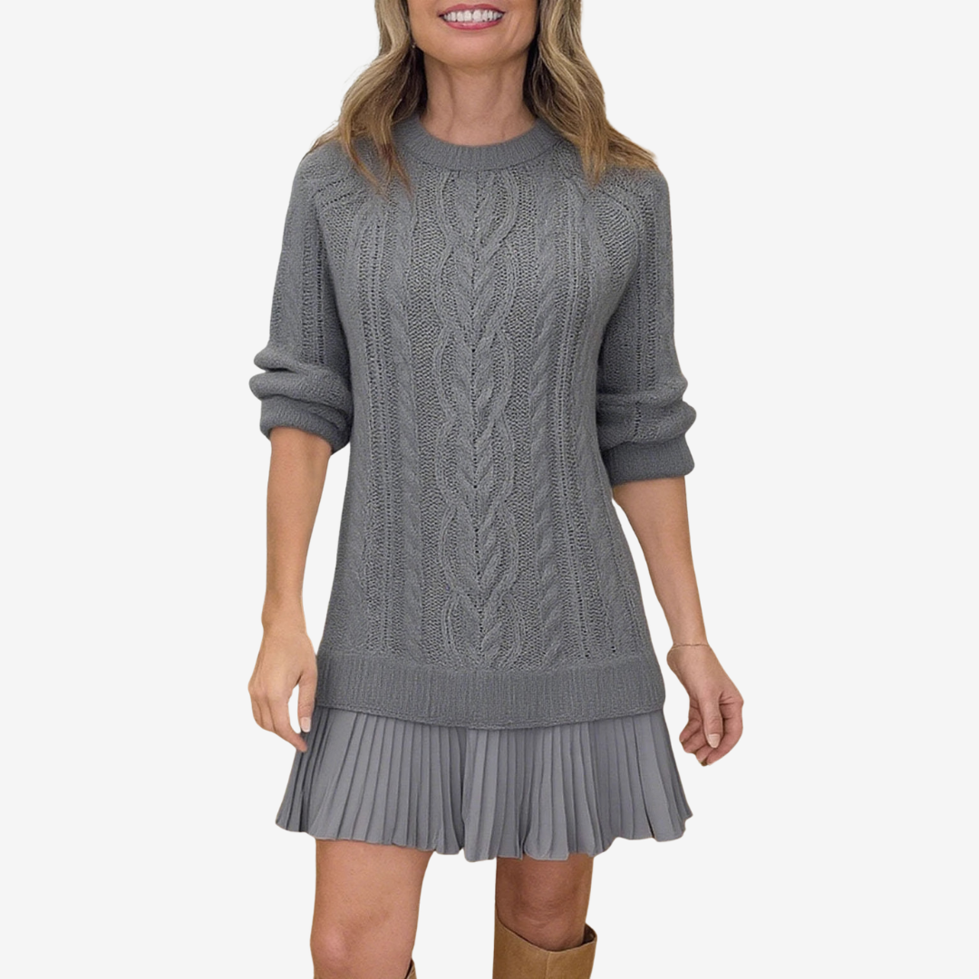 Giselle™ – Kuscheliger Strickmantel mit elegantem Design