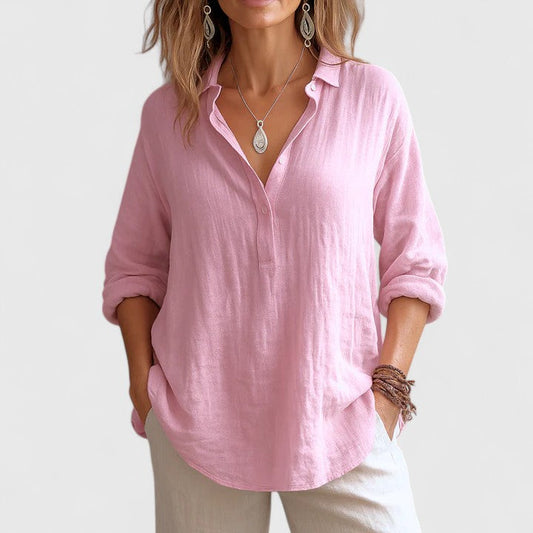 Franzina | Bequeme Leinenbluse