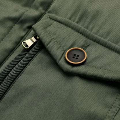 Elegante gewatteerde outdoorjas