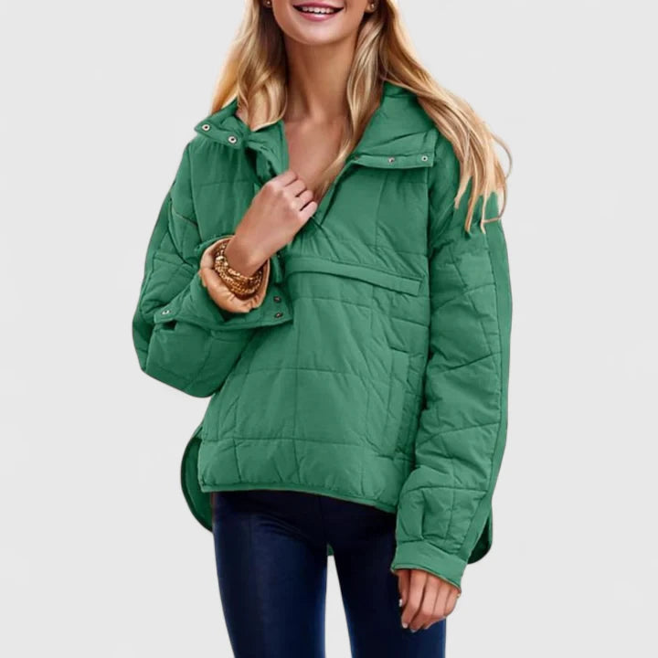 Farell™ – Oversized Hooded Pullover Jacket