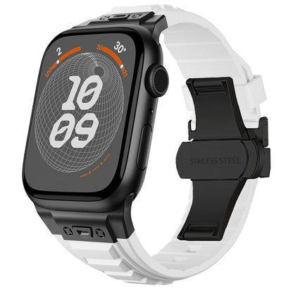 Pathfinder siliconen Apple Watch-bandje