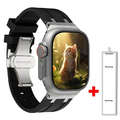 TitaniumTouch siliconen Apple Watch-bandje