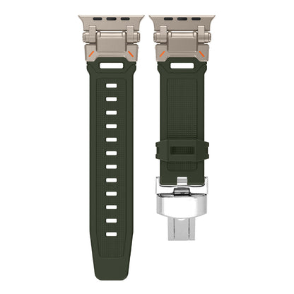 Explorer Siliconen Apple Watch Bandje