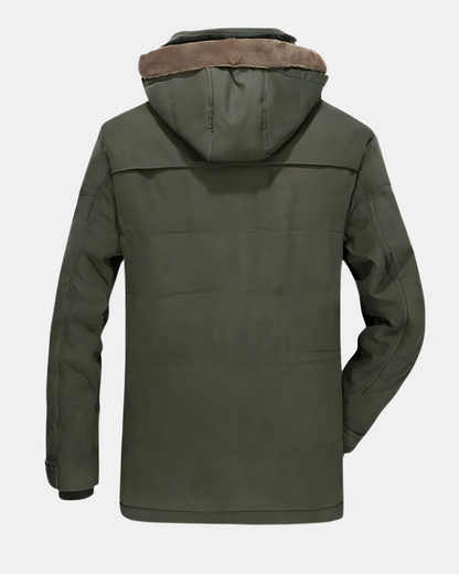 Francesco gevoerde winterjas