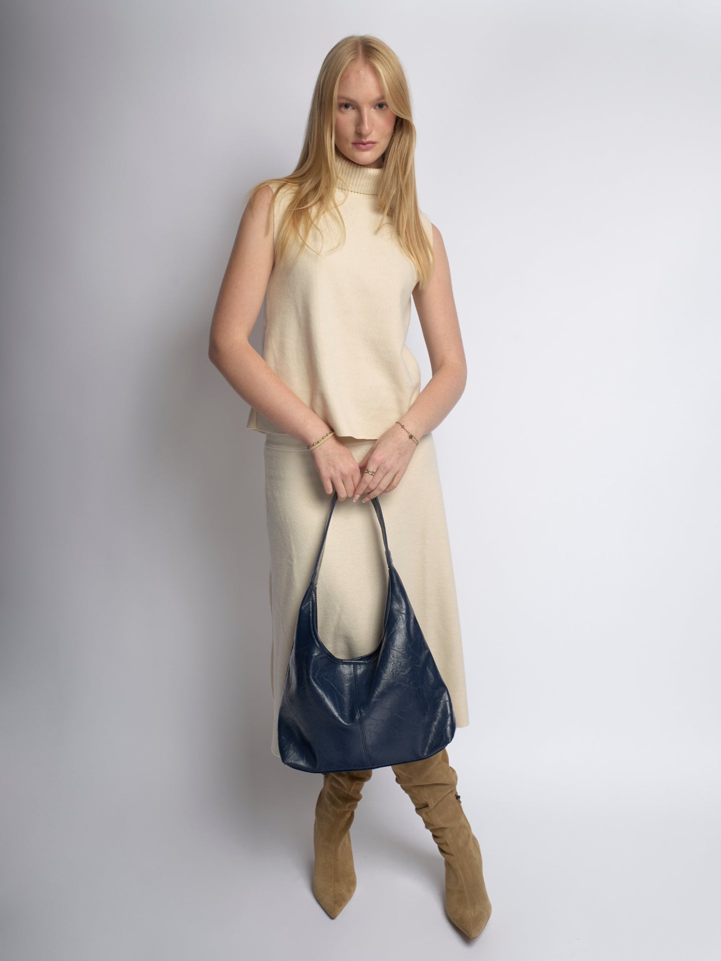 Mia Tote Tasche aus Vintage-Leder