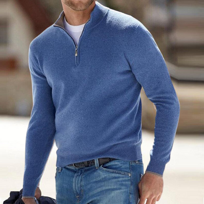 Miquel | Premium Zip-kraag-trui