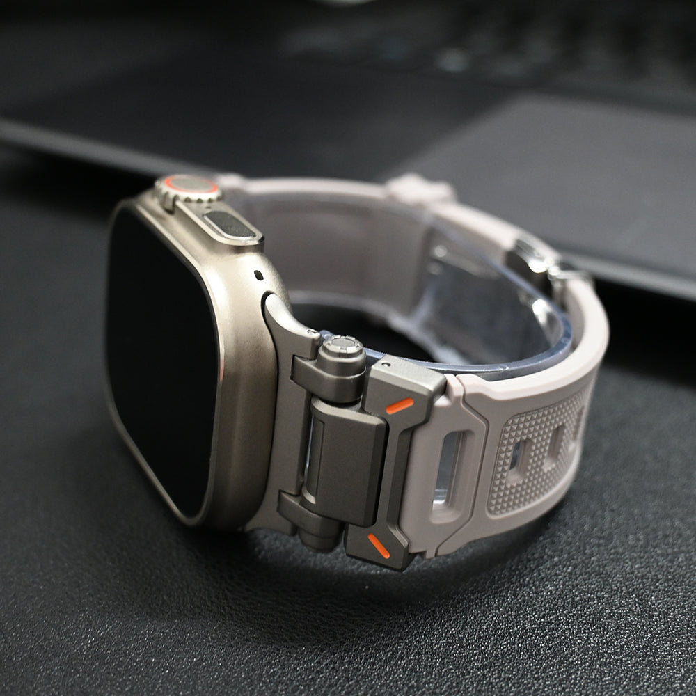 Explorer Siliconen Apple Watch Bandje