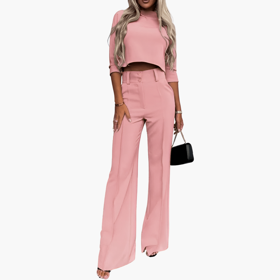 Cleo | Elegante Croptop Set voor Dames