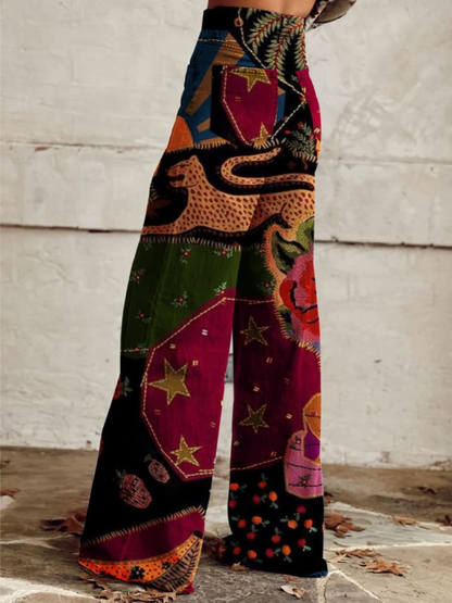 Behn Berlijn | Stijlvolle vintagebroek in Boho retrostijl