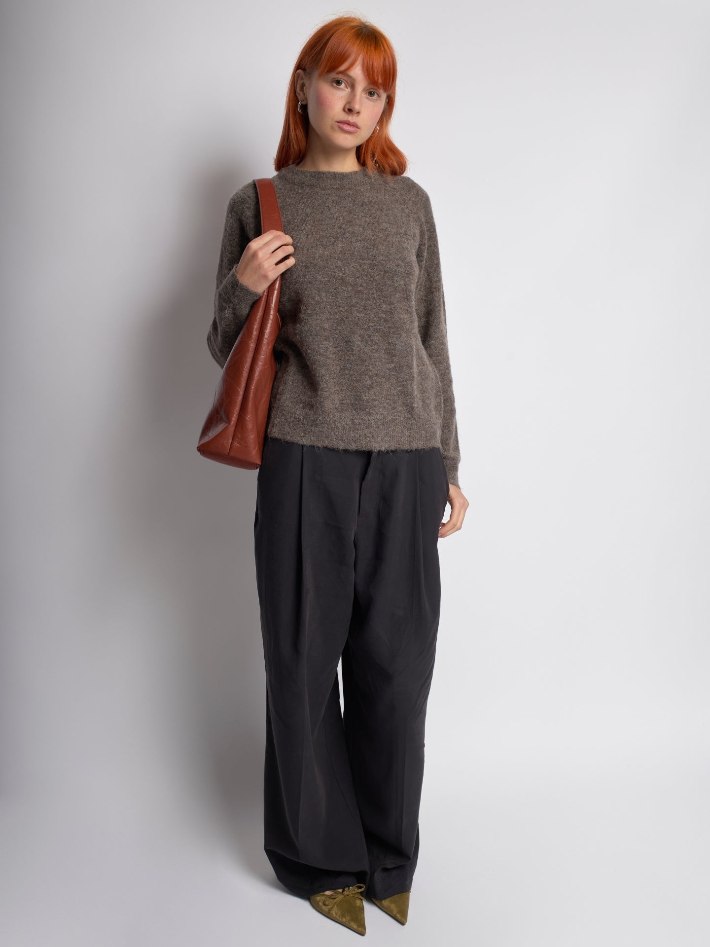 Mia Tote Tasche aus Vintage-Leder