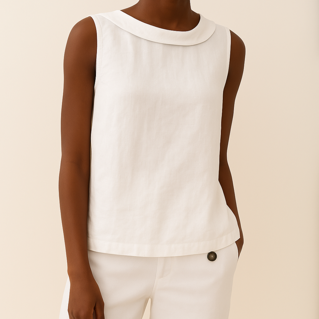 DAJA MOUWLOZE LINNEN BLOUSE