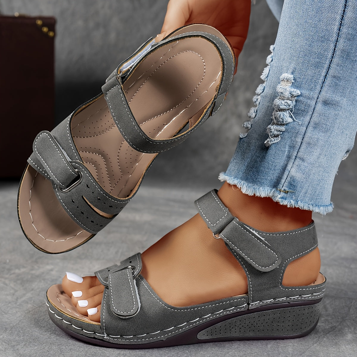 Céline | Modieuze orthopedische sandaal