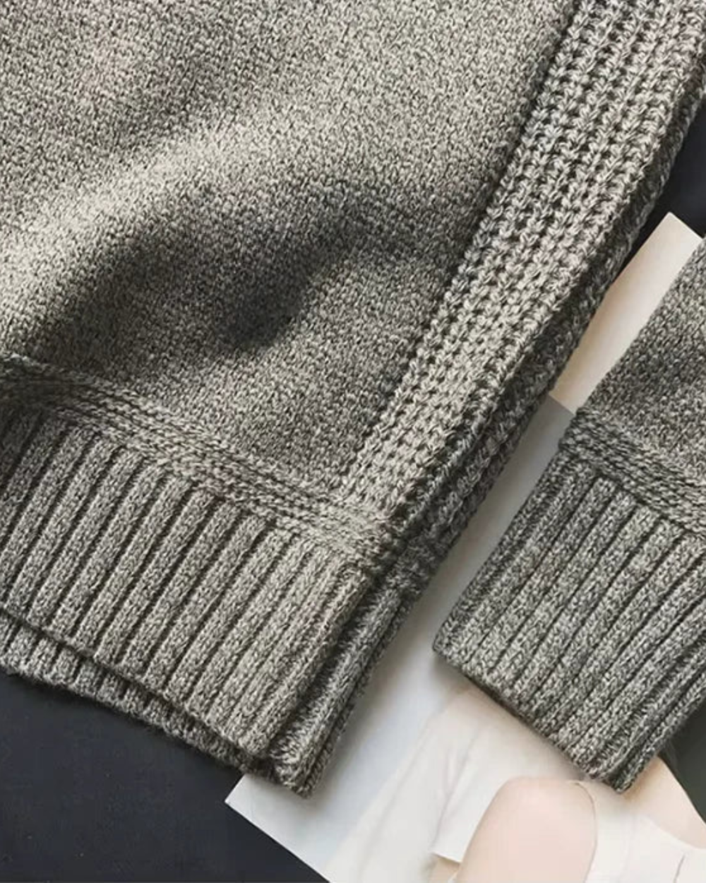 Lässiger Herrenpullover