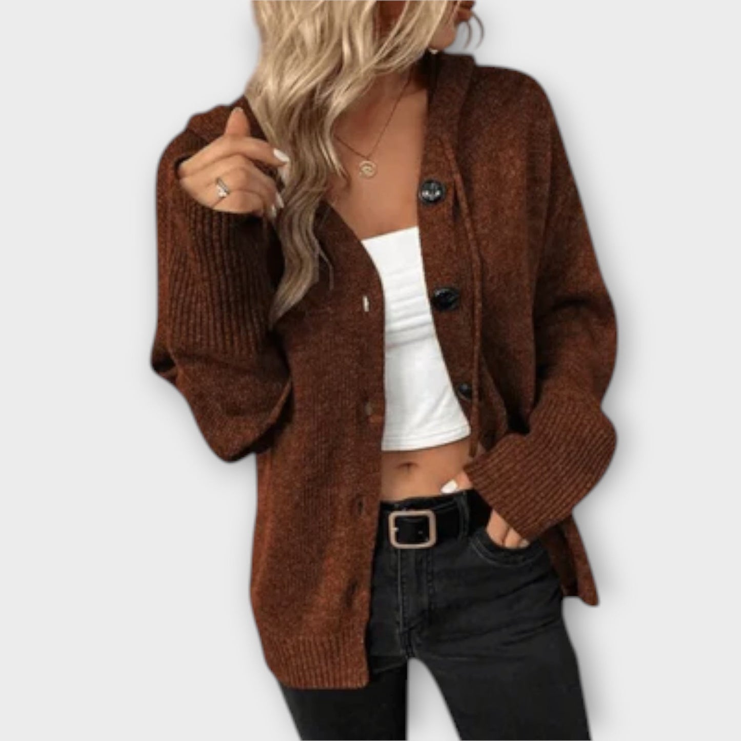 Brittan – Vest met knoopsluiting