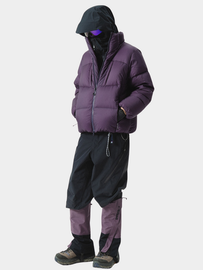 CougarStep – Unisex Stehkragenjacke mit 95 % weißer Gänsedaune und 3-fach-Schutz