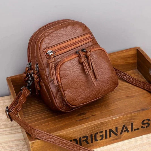 Lila – Schicke Satchel-Tasche