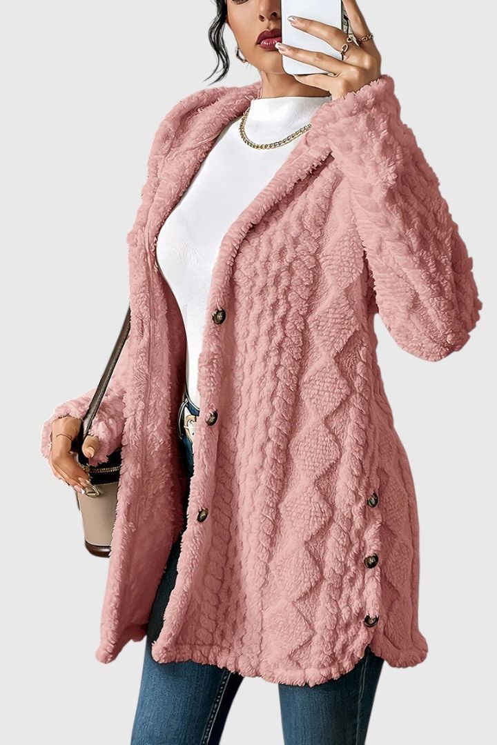 Gladys - Bequemer Mid-Length Cardigan