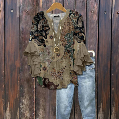 Marlene - Vintage Casual Blouse