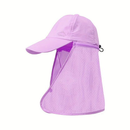 Sommer-Sonnen-Cap mit Nackenschutz