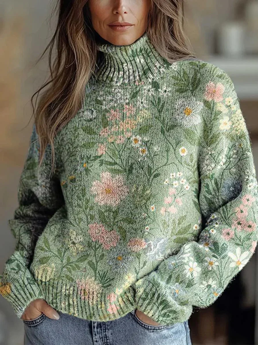 Galira - Herbstglanz Rollkragenpullover