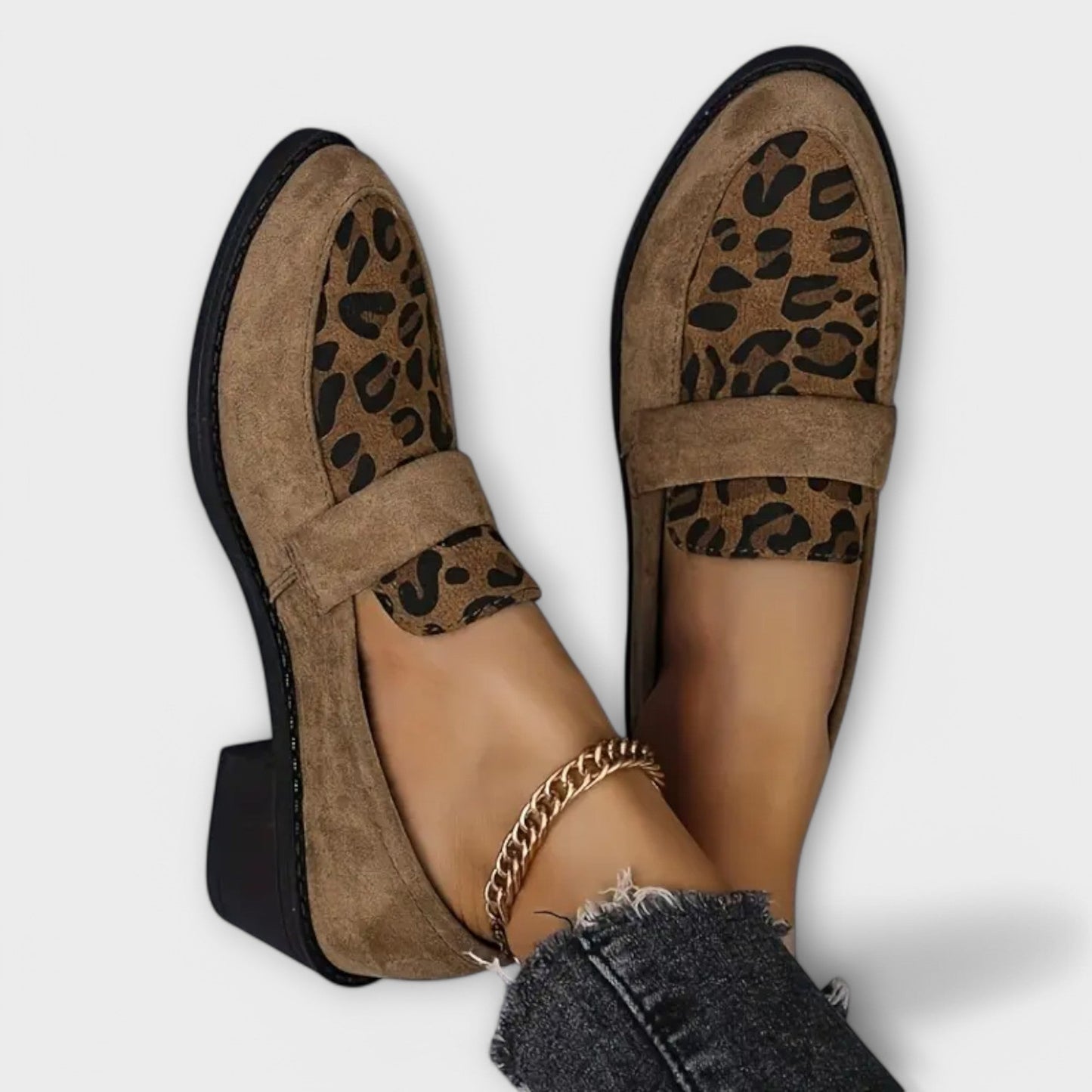 Karla | Elegante Dameschoenen met Luipaardprint