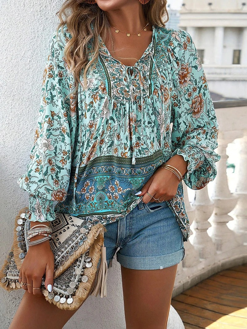Helena™ | Zomerbloemen top