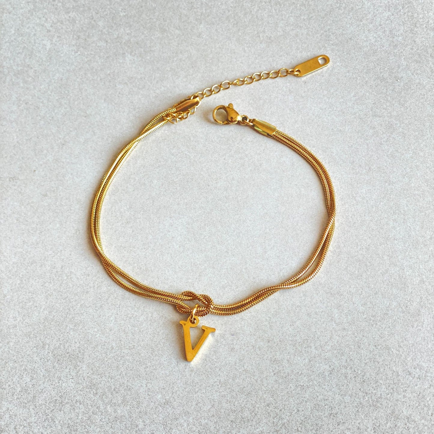 Initiële armband