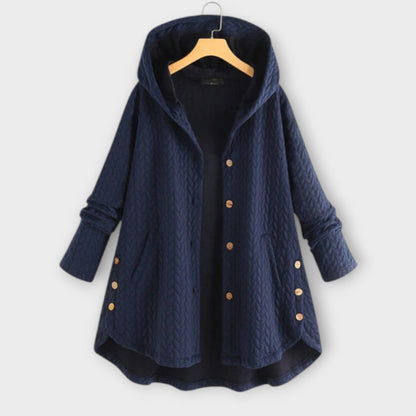 Leslie - Warme Button-Up Jas