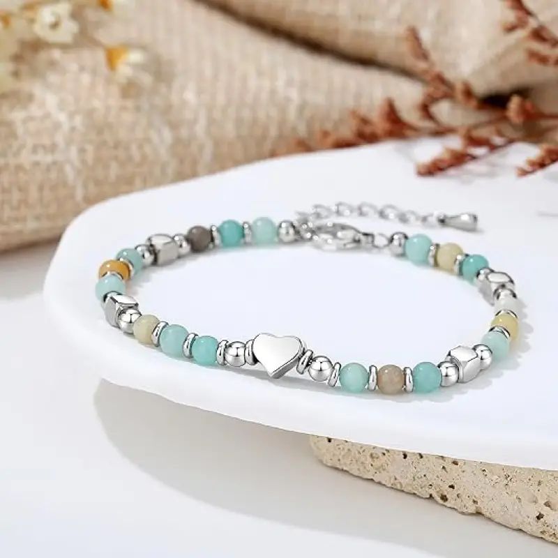 Boheemse Armband met Hartjeskralen