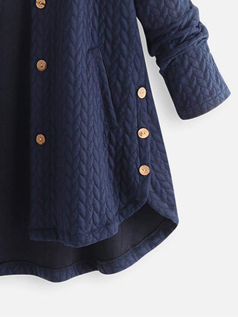 Claire – Stijlvol vest met knopen