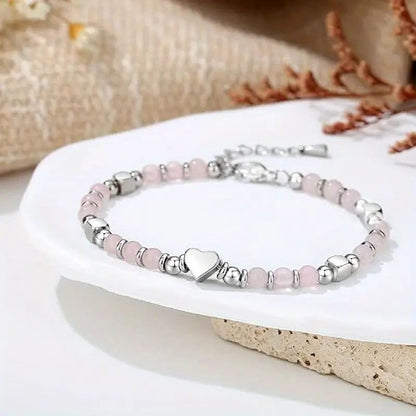 Boheemse Armband met Hartjeskralen