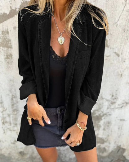 Iseult – Lässiger Denim-Blazer