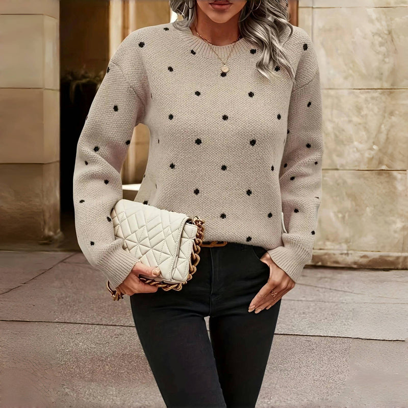 Alice - Polka Dot Pullover