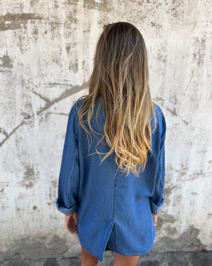 Iseult – Lässiger Denim-Blazer
